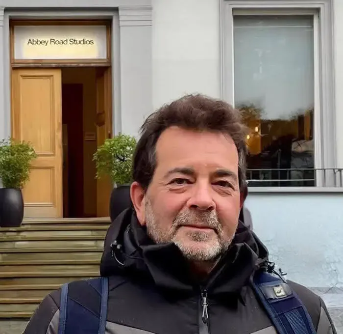 Pablo en Abbey Road Studios
