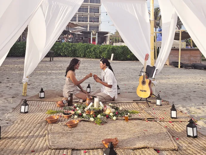 club de playa para bodas en Acapulco
