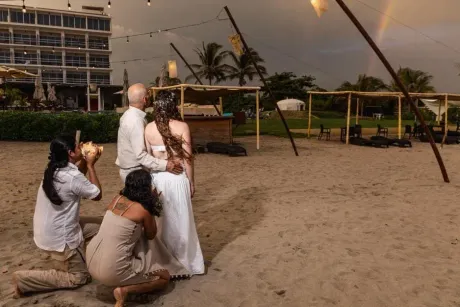 club de playa para bodas en Acapulco