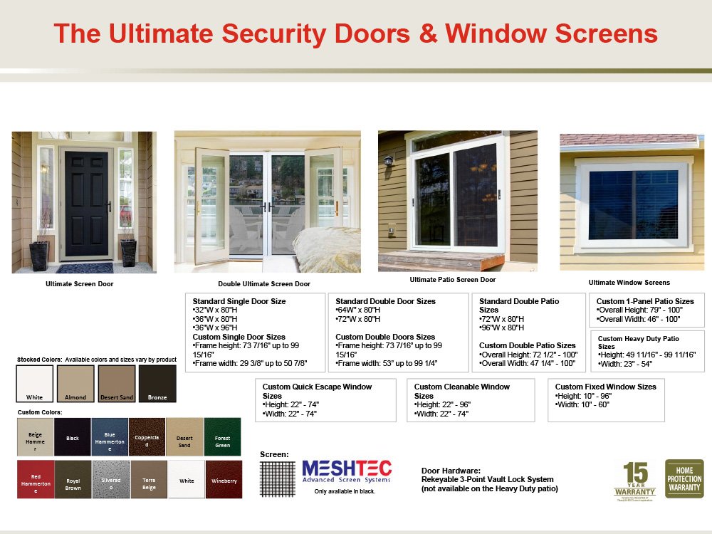 Top Rated Security Doors Company in Peoria, Arizona