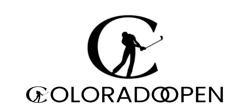 Logo featuring a large black letter