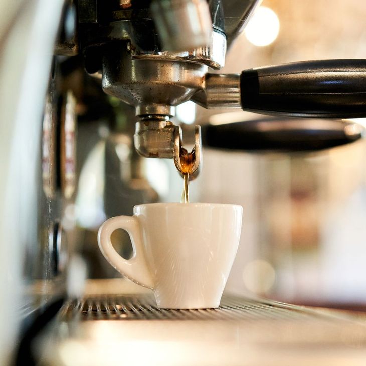 Coffee Machine Dripping Coffee — Evansville, IN — Kingdom Grounds Coffee