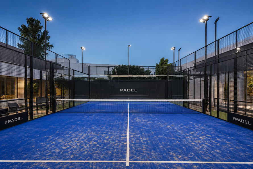 Instalación llave en mano de cancha de pádel