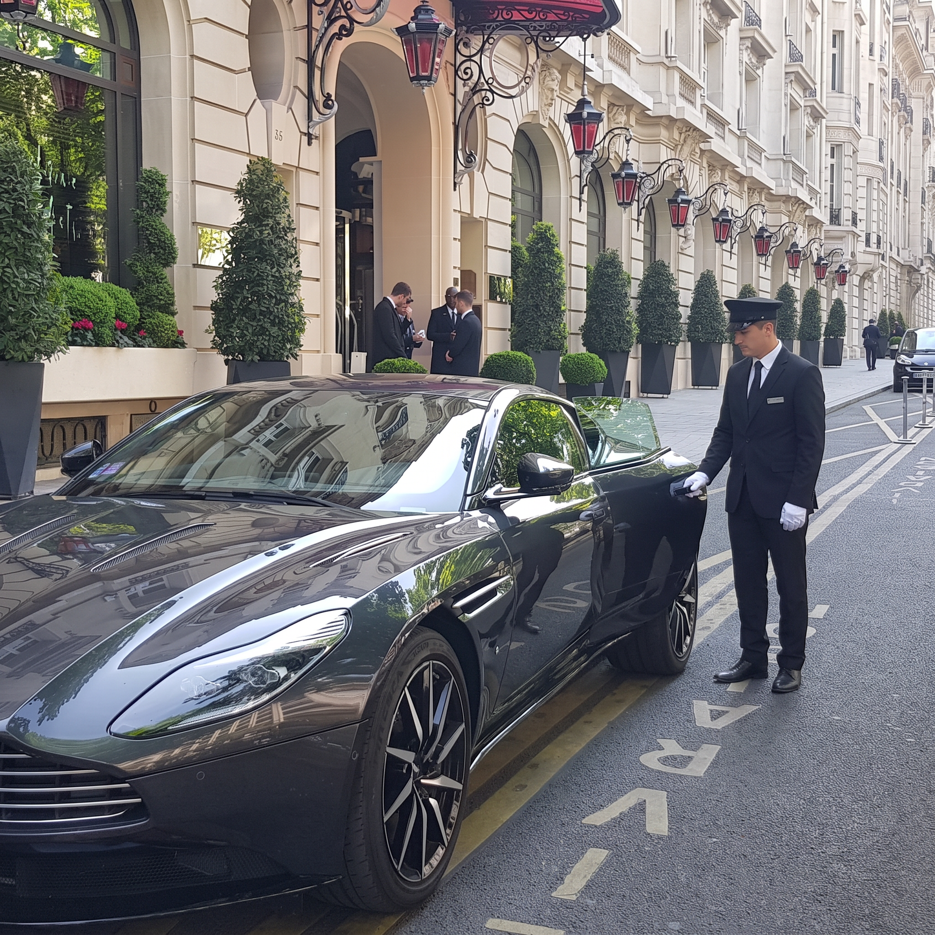Royal Monceau Palace with chauffeur 