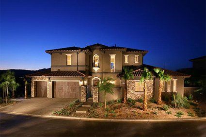 House Exterior at Twilight — Henderson, NV — Friends Electric