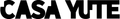 Black “CASA YUTE” logo text on a white background