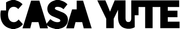 Black “CASA YUTE” logo text on a white background