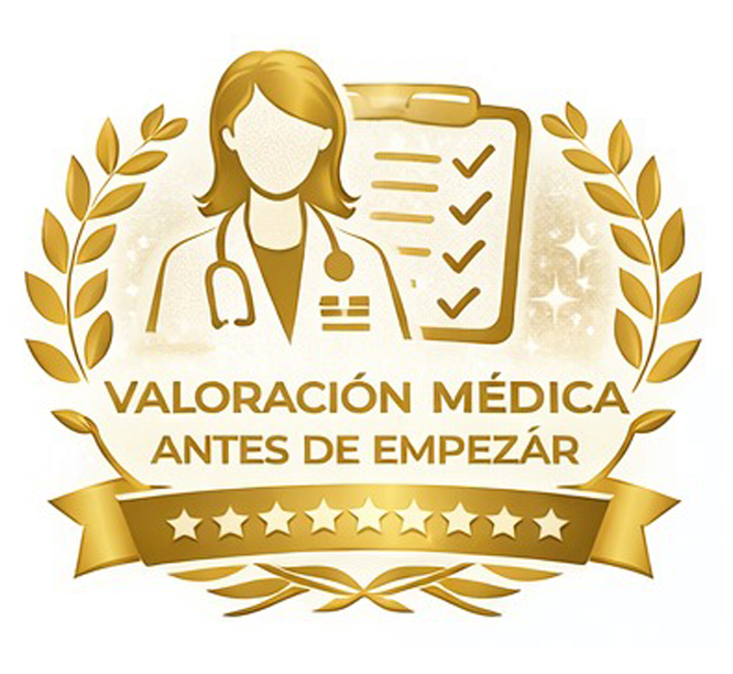 1. Sello de valoración médica antes de empezar