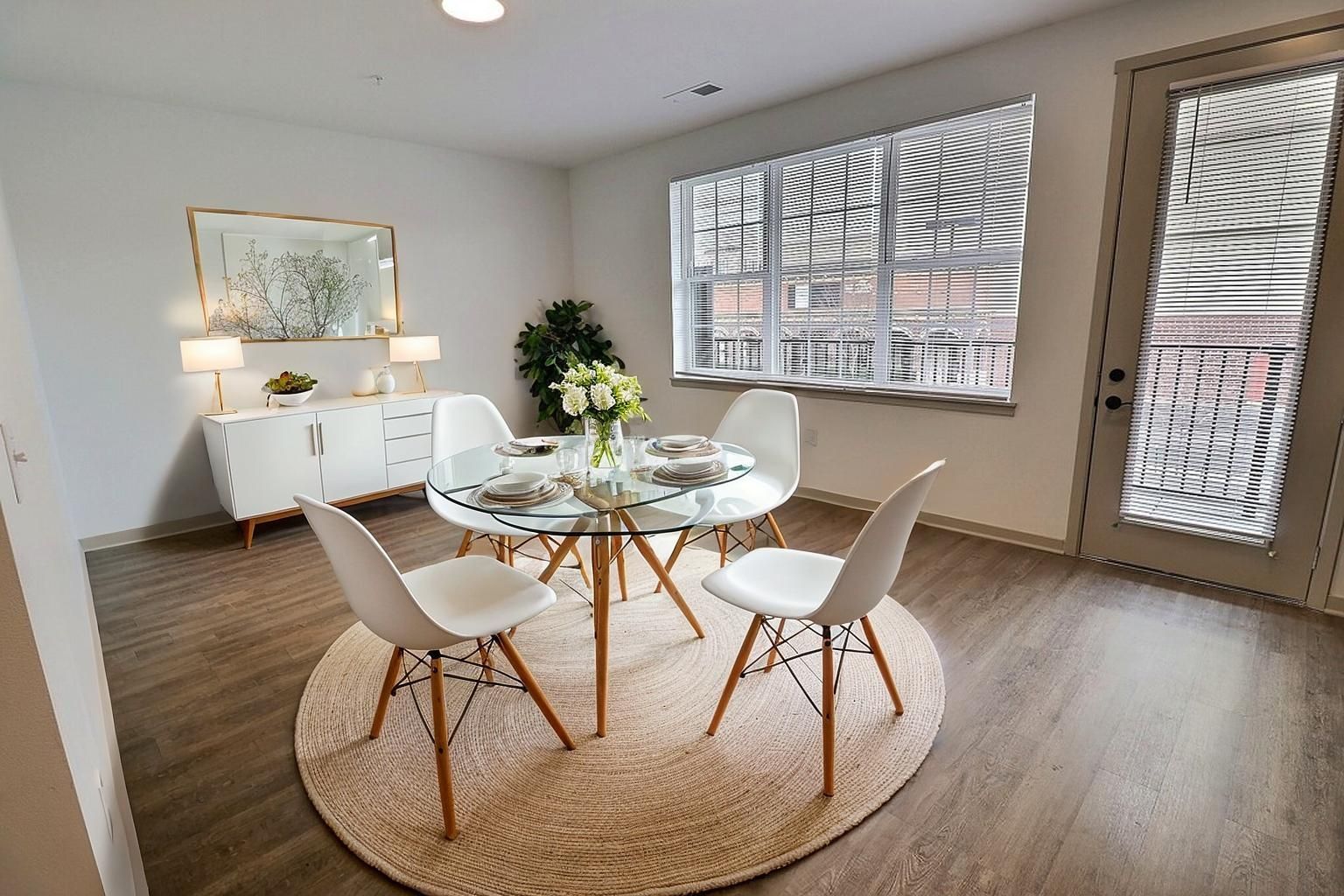 Kitchen table with chairs
