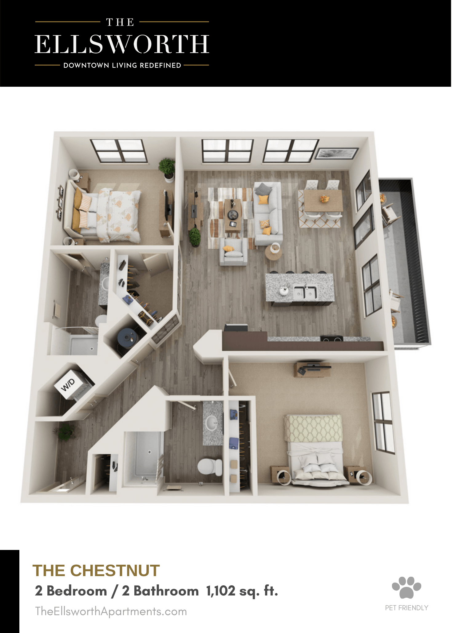 Chesnut floorplan