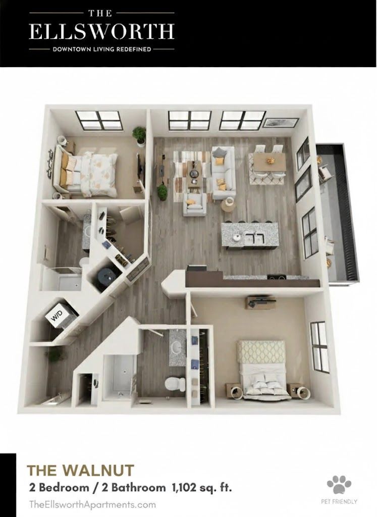 Walnut floorplan