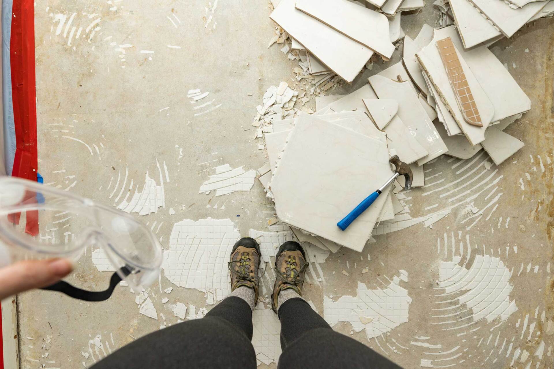 Dust-free tile removal services — Fort Lauderdale, FL — America's Blasting & Coatings
