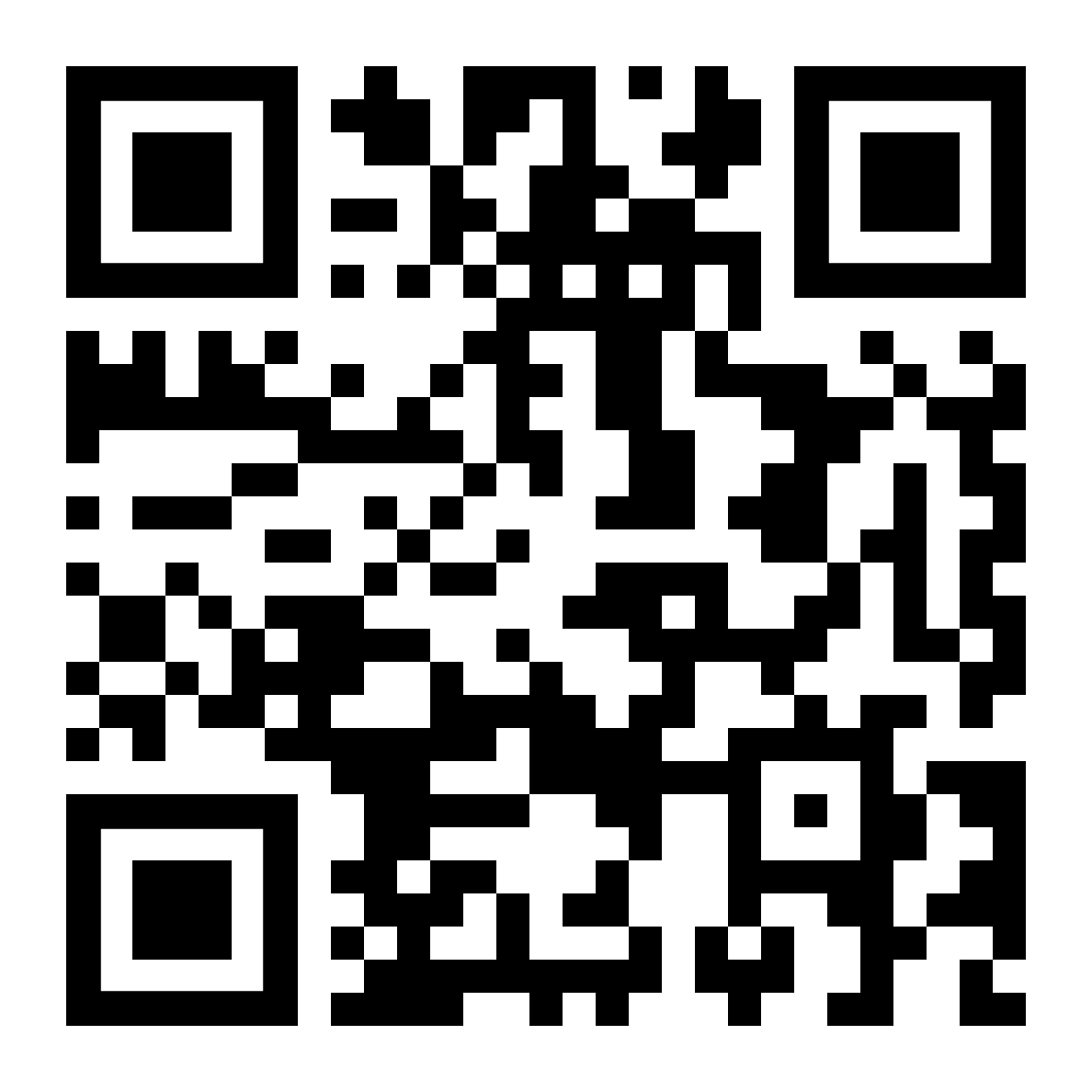 QR code containing encoded data.