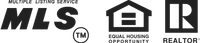 A logo for multiple listing service mls tm and equal housing opportunity realtor