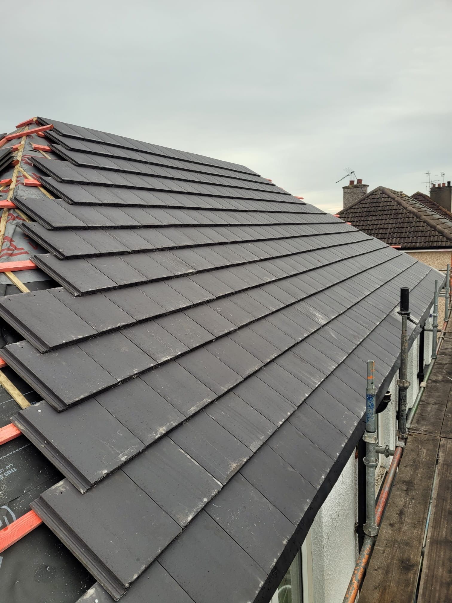 partial new roof by Easy Way Roofing
