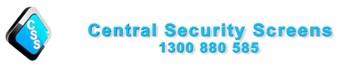 Central Security Screens logo with a phone icon and phone number.