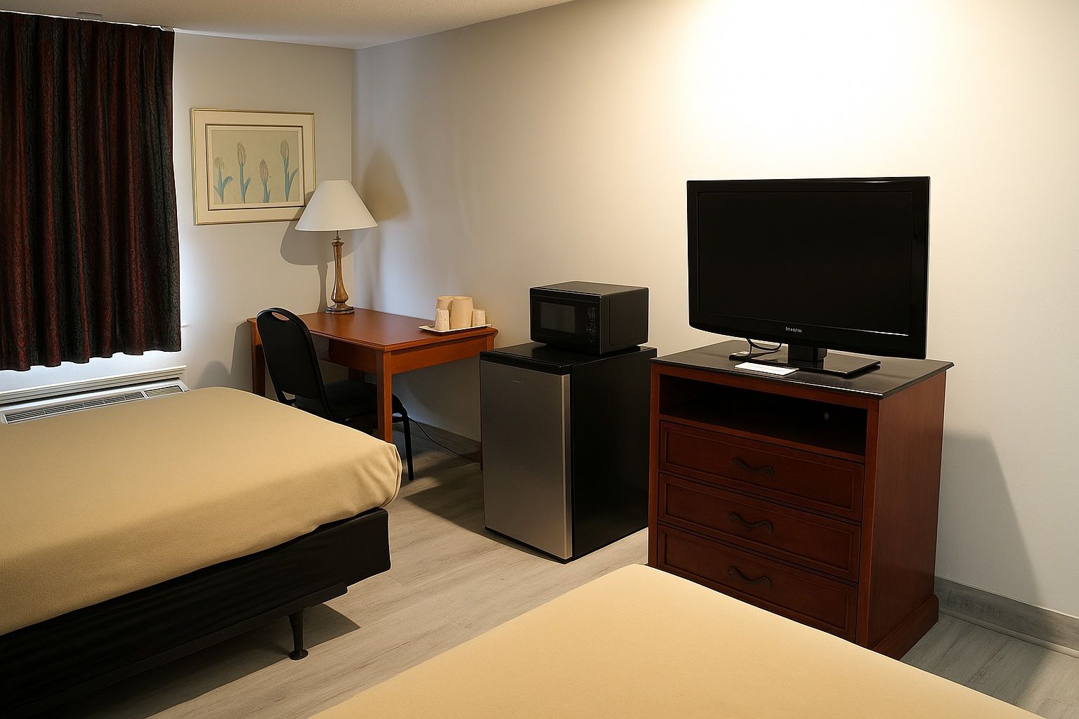 2 Queen Bed Side