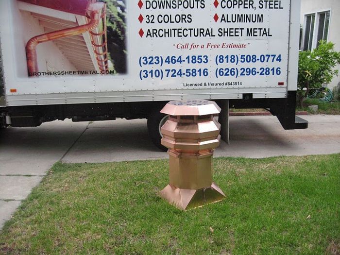 worker installing a gutter