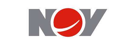 A grey and red logo with a red circle in the middle.