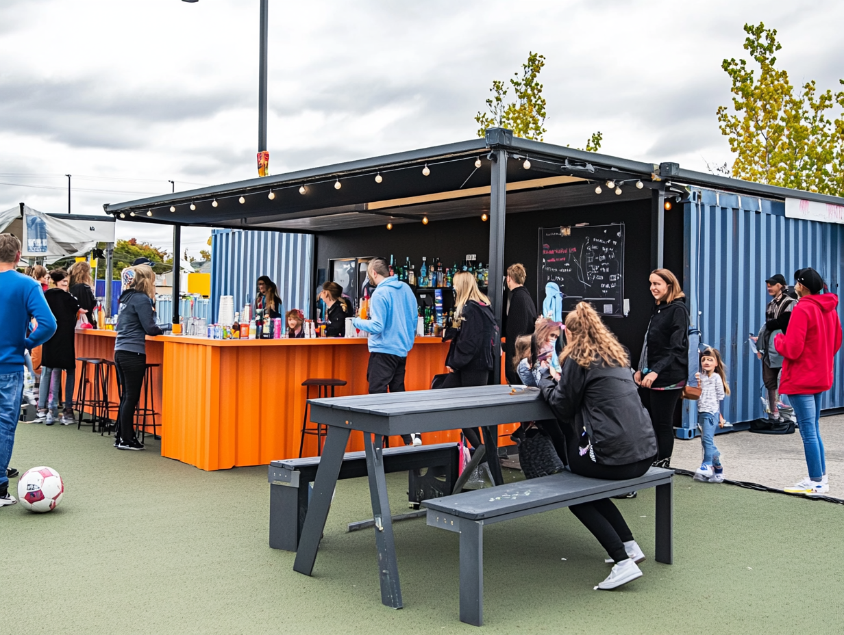 Shipping Containers for Events | Bloxi
