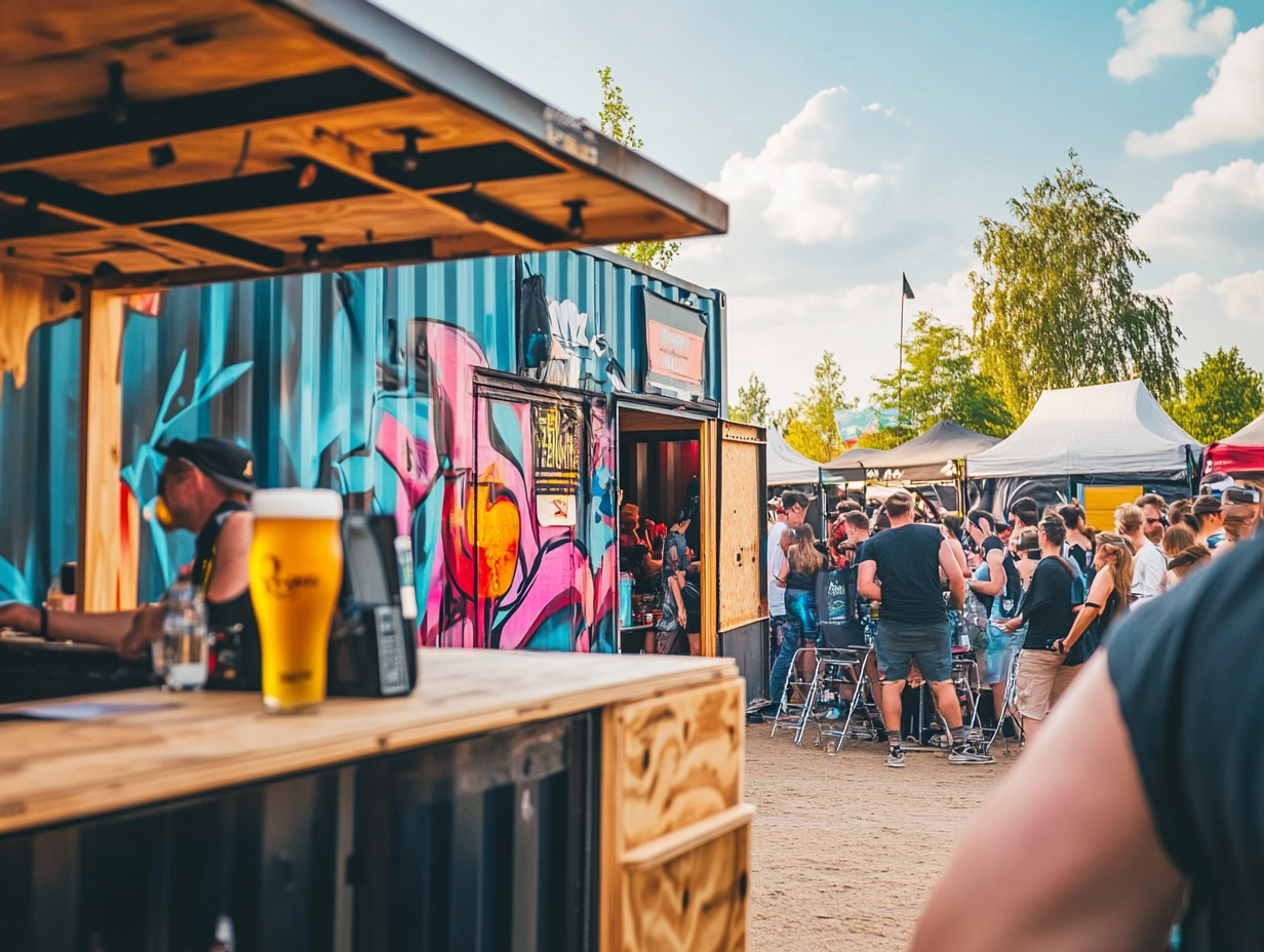 Shipping Containers for Events | Bloxi