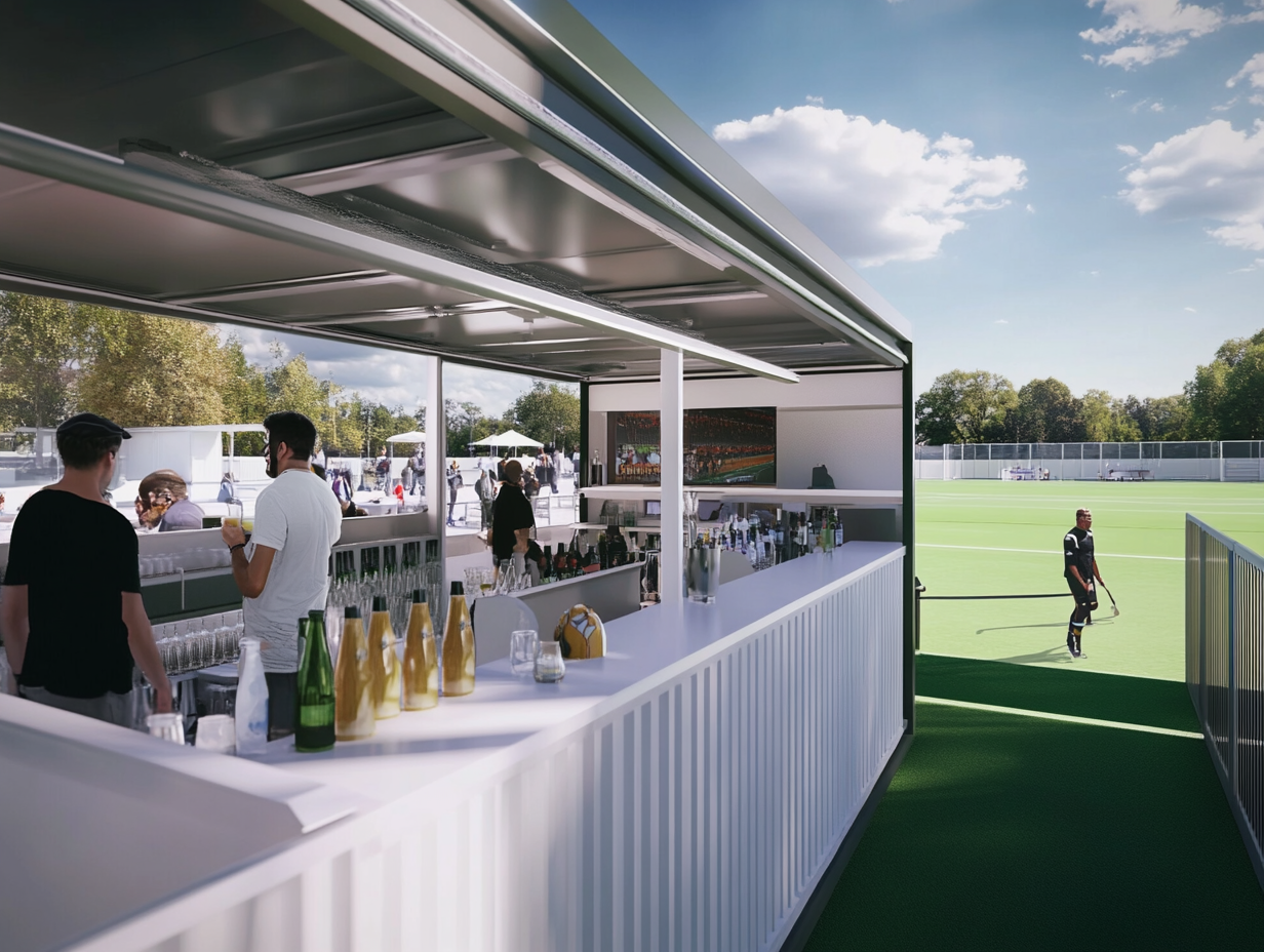 Shipping Container Conversions for Sports | Bloxi