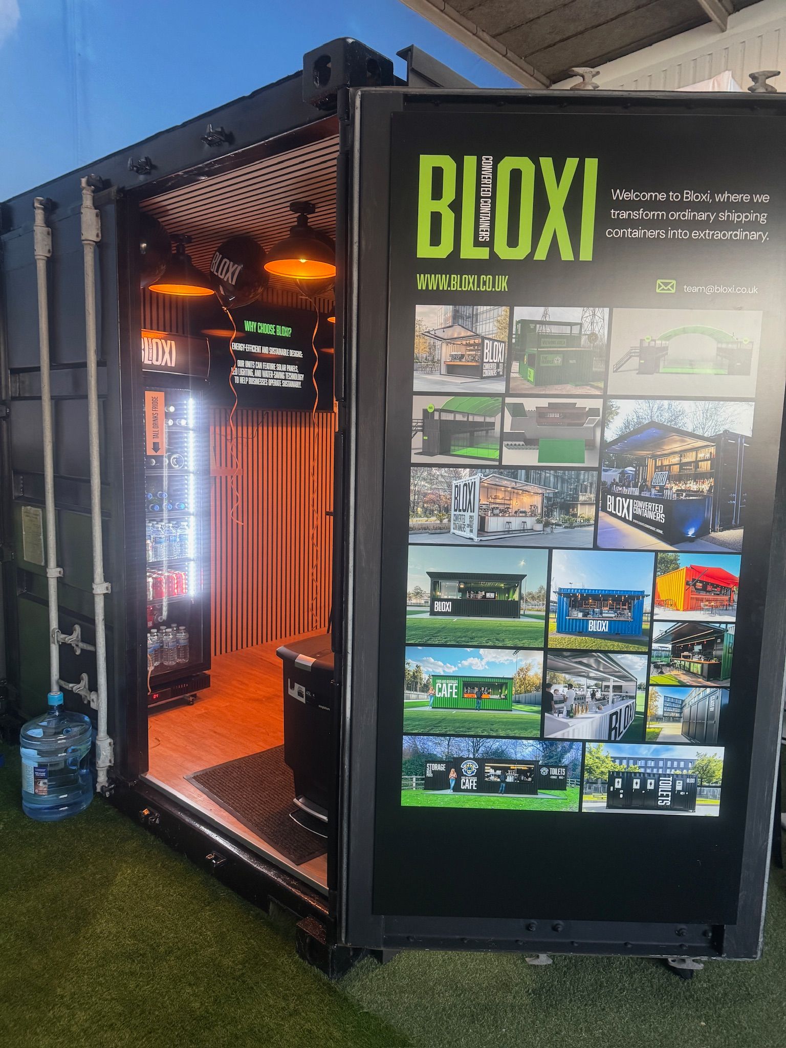 New Showroom Launch: Experience Bloxi’s Converted Shipping Containers Live!