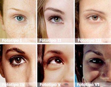 Sei foto ravvicinate degli occhi che mostrano diversi stili di trucco, da quelli naturali a quelli più intensi e smokey.