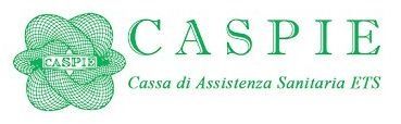 Green CASPIE logo with clover emblem and the text “Cassa di Assistenza Sanitaria ETS”