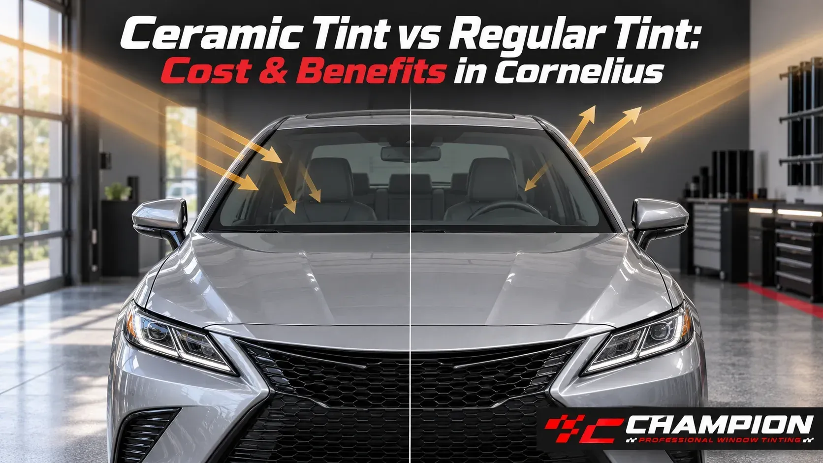 Ceramic Tint vs Regular Tint Cost & Benefits in Cornelius