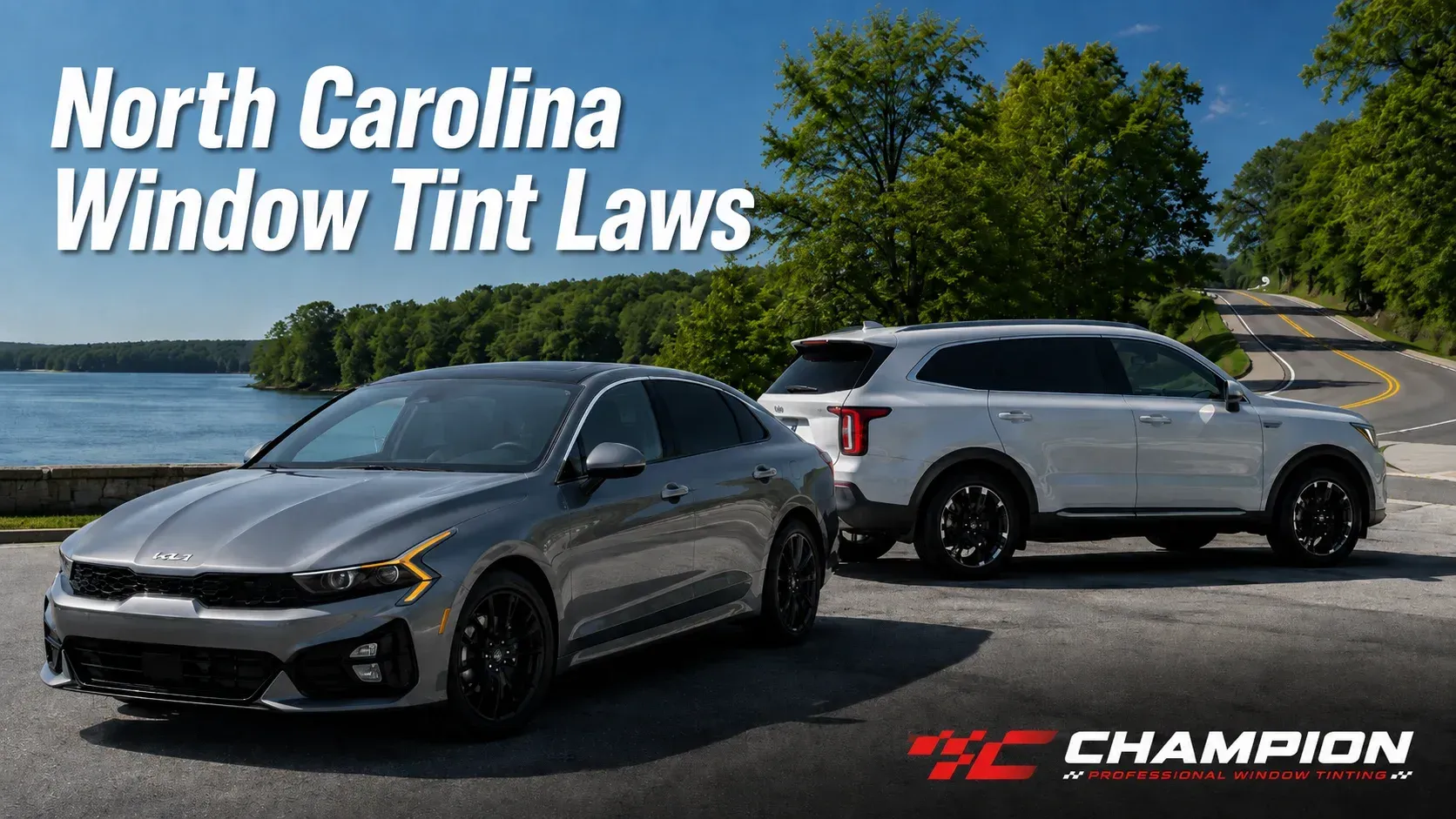 Legal Window Tint Laws in North Carolina by Champion Window Tinting