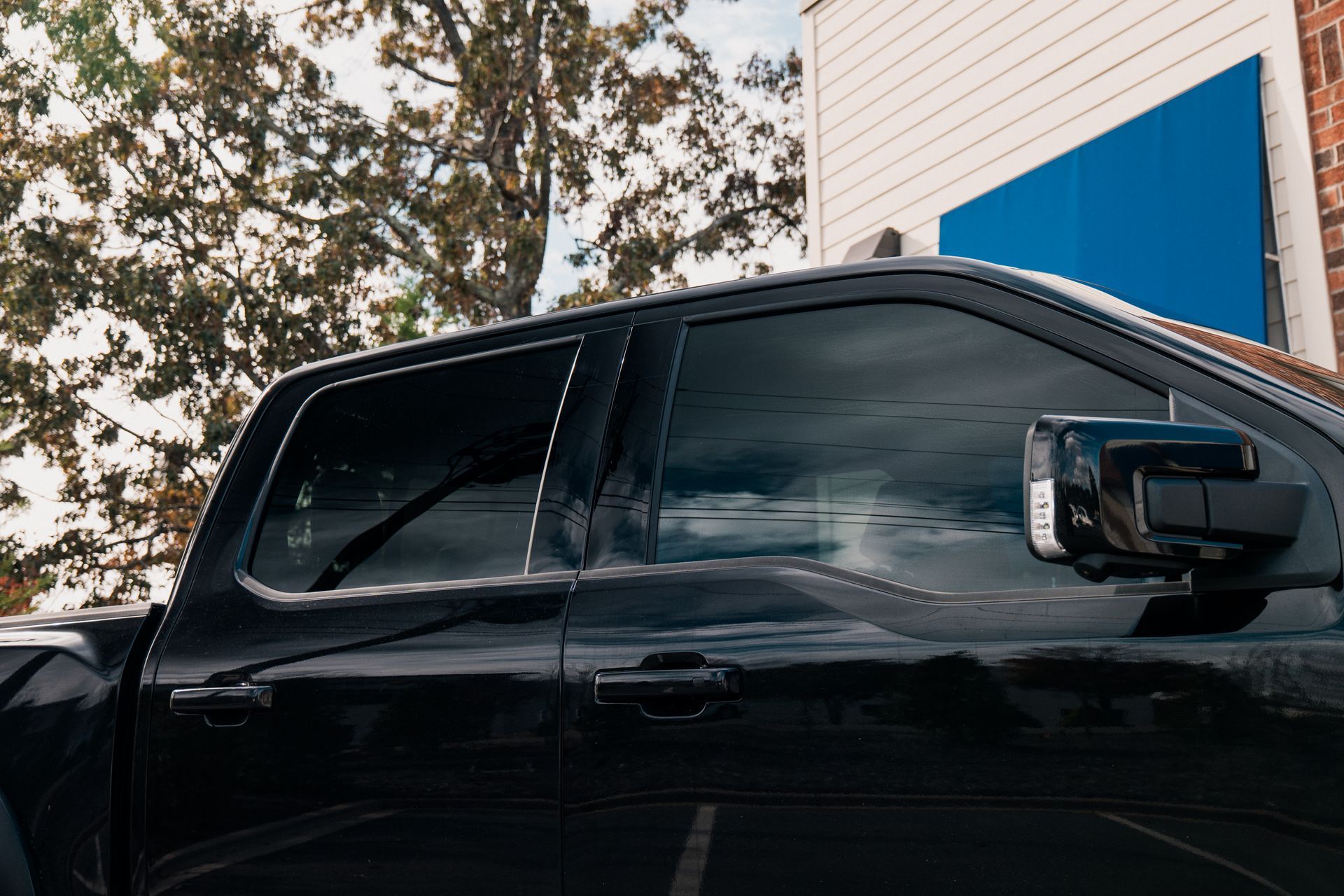 window tint job