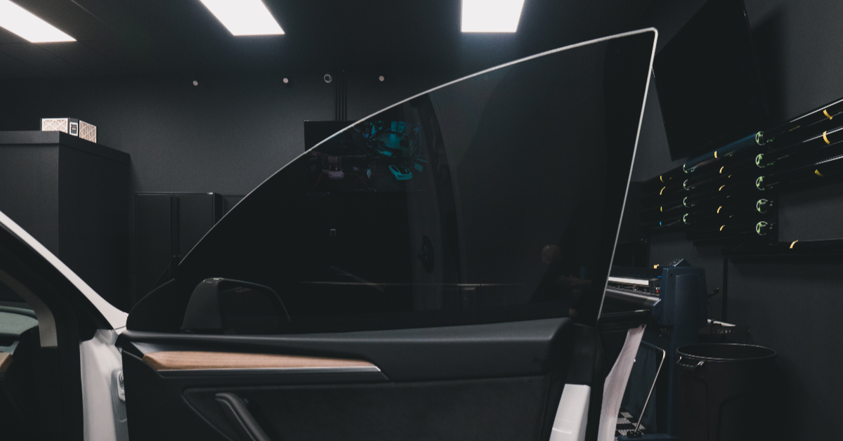 window tint job
