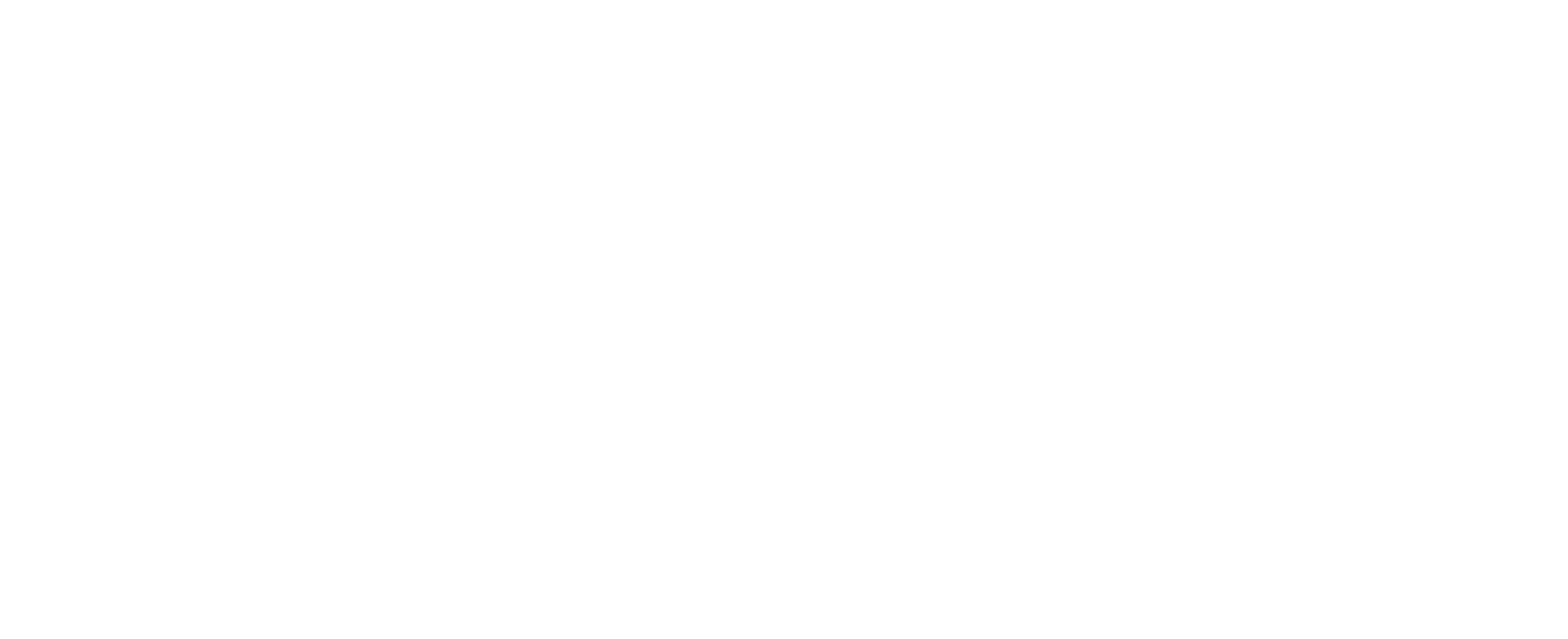 A tiny, faded white shape against a white background.