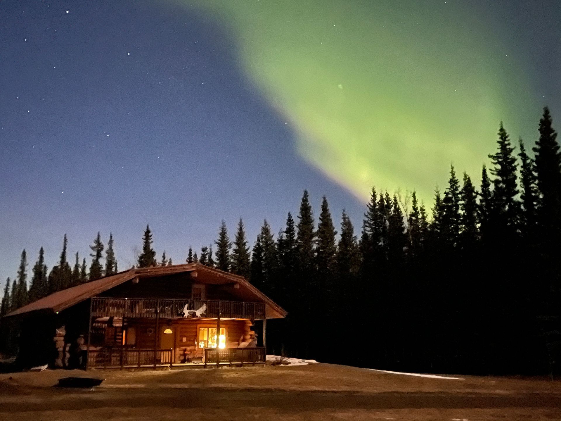 Aurora viewing in Tok Alaska Northern Lights