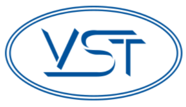 Blue oval logo with