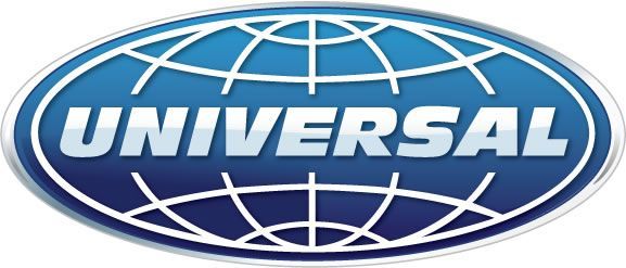 Universal logo with globe and
