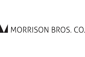 Morrison Bros. Co. logo: black text, stylized
