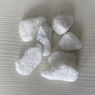 Seixo branco para jardim