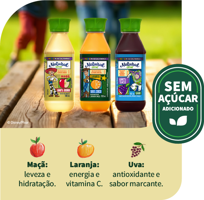 Lancheira natural da semana: nutrição e
praticidade com sabor 100% fruta