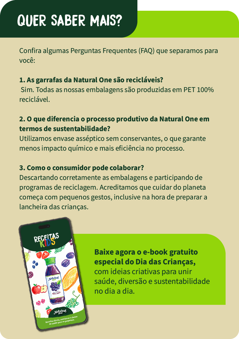 Sustentabilidade, da fazenda a sua mesa 