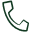  ícone de telefone .