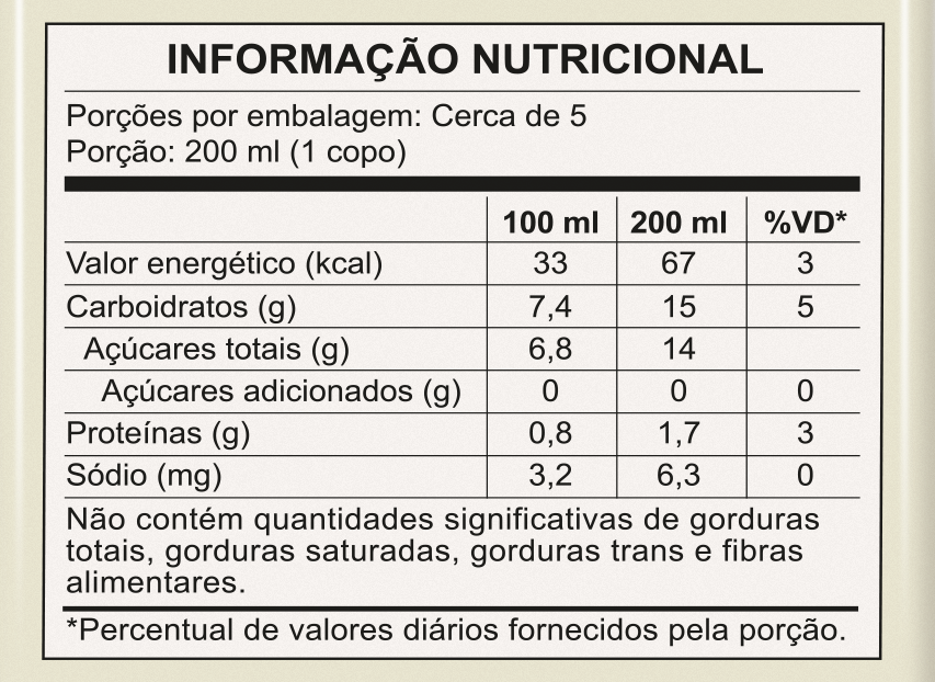 Suco de Laranja Integral