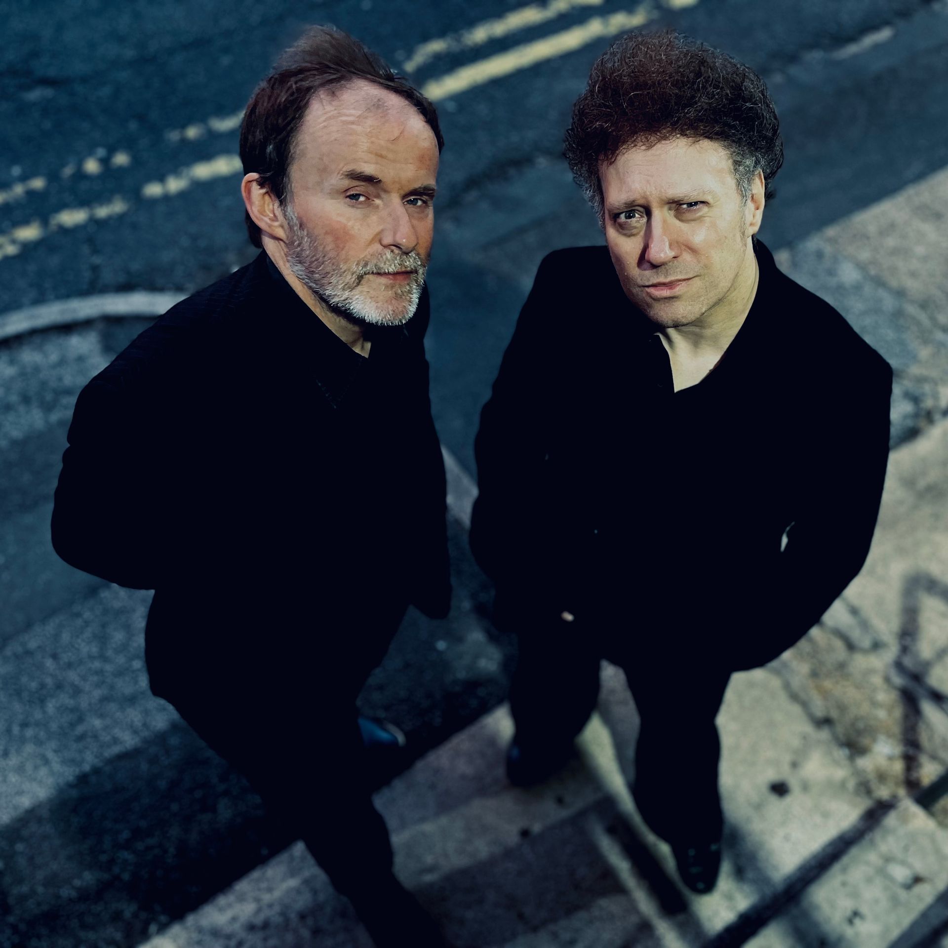 Luxury Stranger (left to right) Martin Valentine and Simon York 