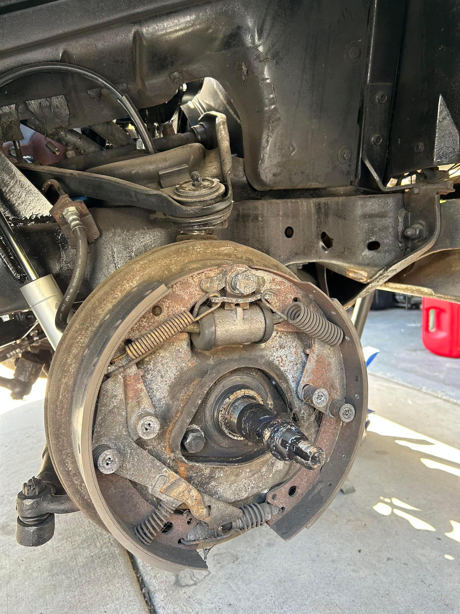 Brake Rotor And Hub Assembly During Brake Service | Double D Automotive