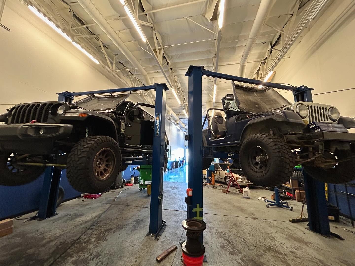 Suspension And Drivetrain Repair With Vehicle On Lift | Double D Automotive