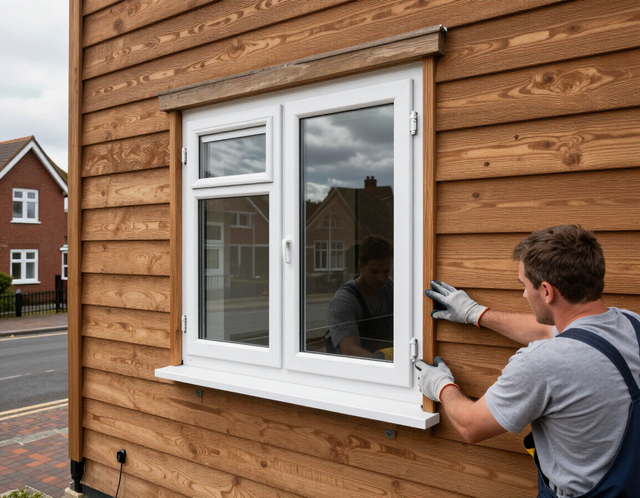 Flush casement windows