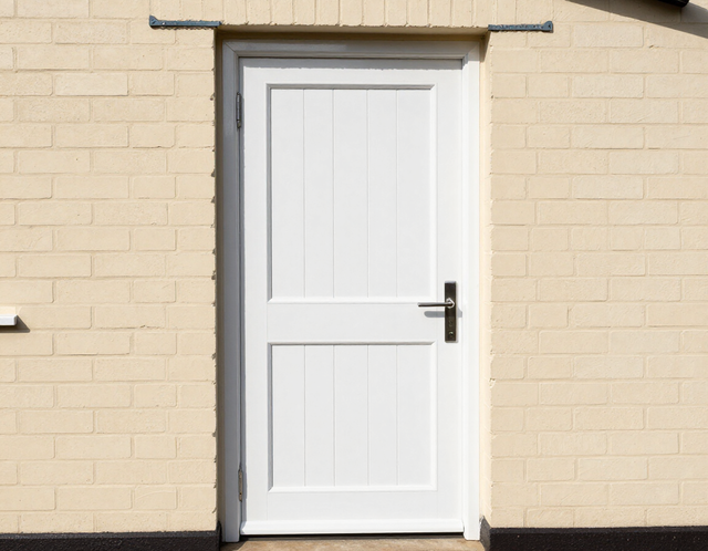 UPVC door installation