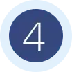 Blue circular badge with the number 4 in white center