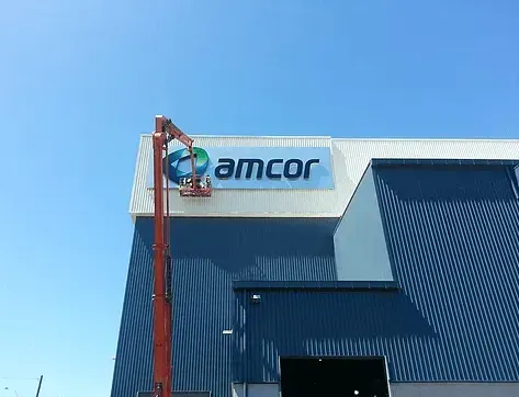 amazing job we did for Amcor